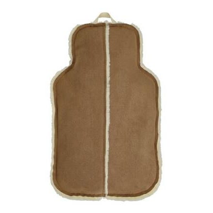 Argos Home Tan Shearling Hot Water Bottle